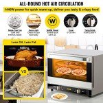 VEVOR 21L Quarter-Size Commercial Convection Oven