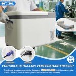 Donpemu Ultra Low Temperature Laboratory Freezer 25L