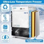 30L -86°C Ultra-Low Temp Lab Freezer with Alarm
