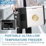20L Portable Ultra-Low Temperature Freezer for Labs