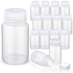 30 Pcs 4 oz Leakproof Plastic Reagent Bottles