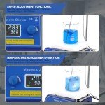 Digital Hotplate Magnetic Stirrer with Temperature Control