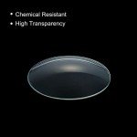 PATIKIL 50mm Watch Glass Beaker Covers – 3 Pack
