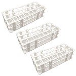 Pocomoco 3-Pack Detachable Plastic Test Tube Racks