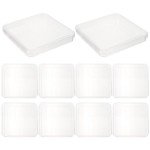 10-Pack Square Petri Dishes with Lids
