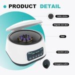 JOANLAB Digital Benchtop Centrifuge Machine 500-4000rpm