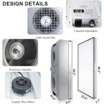 HEPA Filter Fan Unit for Clean Room Use