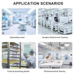 HEPA Filter Fan Unit for Clean Room Use