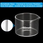 50ml Borosilicate Glass Crystallizing Dishes, 2 Pack