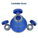 2L Liquid Nitrogen Tank with Lockable Lid