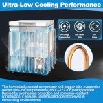 28L Ultra-Low Temperature Lab Freezer -86°C