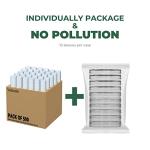 500 Sterile Thick Plastic Petri Dishes, 90mm