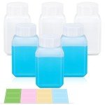 UMETASS 2oz Leak Proof Plastic Bottles (6 Pack)