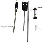 YUCHENGTECH Digital Magnetic Stirrer with Thermostat 300°C