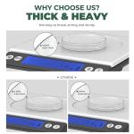 500 Sterile Thick Plastic Petri Dishes, 90mm