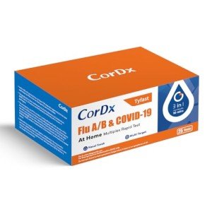 CorDx Tyfast Flu A/B & COVID-19 Rapid Test Kit