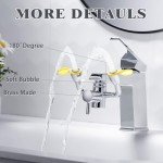 Yellow Faucet-Mounted Eye Wash Station with Cover