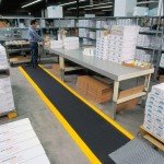 Deluxe ComfortFoam Grey Anti-Fatigue Floor Mat 2' x 5