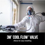 3M P95 Half Mask Respirator with Cool Flow Valve