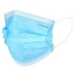 2000pcs Soft 3-Ply Disposable Face Masks - Blue