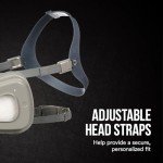 3M P95 Half Mask Respirator with Cool Flow Valve