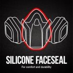 3M P95 Half Mask Respirator with Cool Flow Valve