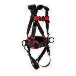 3M Black Construction Positioning Harness, X-Large