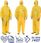 Dräger SPC 4400 Hazmat Suit, Disposable Chemical Protection