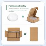 60mm High Borosilicate Glass Petri Dishes (5-pack)