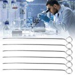 50 Pcs Reusable Inoculating Loops for Lab Use