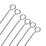 50 Pcs Reusable Inoculating Loops for Lab Use