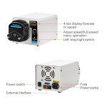 Digital Peristaltic Pump with Adjustable Flow Rate