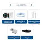 Digital Peristaltic Pump with Adjustable Flow Rate