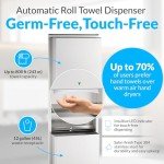 Automatic Touch-Free Paper Towel Dispenser, Recessed
