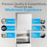 Automatic Touch-Free Paper Towel Dispenser, Recessed