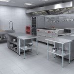 AmGood Stainless Steel Work Table with Undershelf