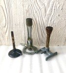 Set of 3 Vintage Fisher Cenco Bunsen Burners