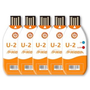 Frigga USB Temperature Data Logger - 5 Pack