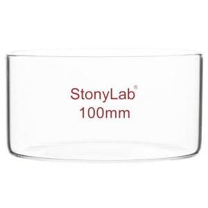 Stonylab Thick-Wall Crystallizing Dish, 100 mm 300 ml