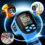 Infrared Thermometer with Dual Laser & LCD Display