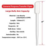 Large Bulb LDPE Transfer Pipets - Box of 400