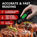 Digital Waterproof Meat Thermometer with Backlight