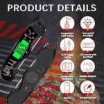 Digital Waterproof Meat Thermometer with Backlight