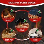 Digital Waterproof Meat Thermometer with Backlight