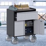 8" Heavy-Duty Industrial Metal Casters - 1300 lb Capacity