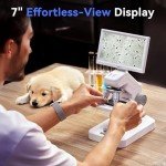 TOMLOV DM301 Pro 1200X Digital Biological Microscope