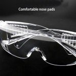 NaYiissi Clear Anti-Fog Splash Proof Safety Goggles