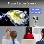 TOMLOV DM301 Pro 1200X Digital Biological Microscope