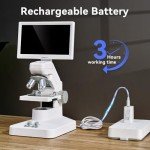 TOMLOV DM301 Pro 1200X Digital Biological Microscope