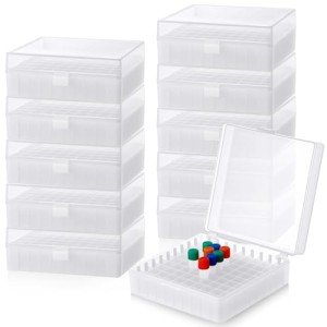 10 Pack Cryogenic Storage Box for Centrifuge Tubes
